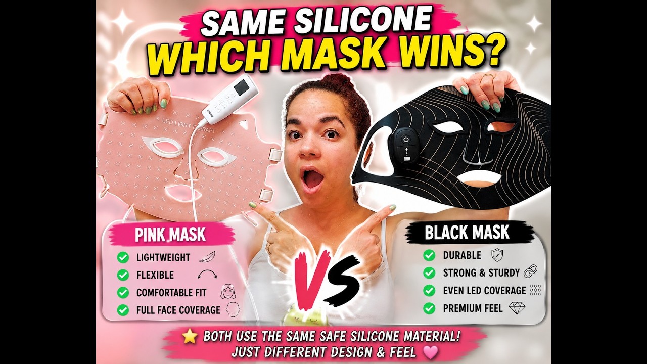 INIA GLOW Wireless Red Light Therapy Mask Review