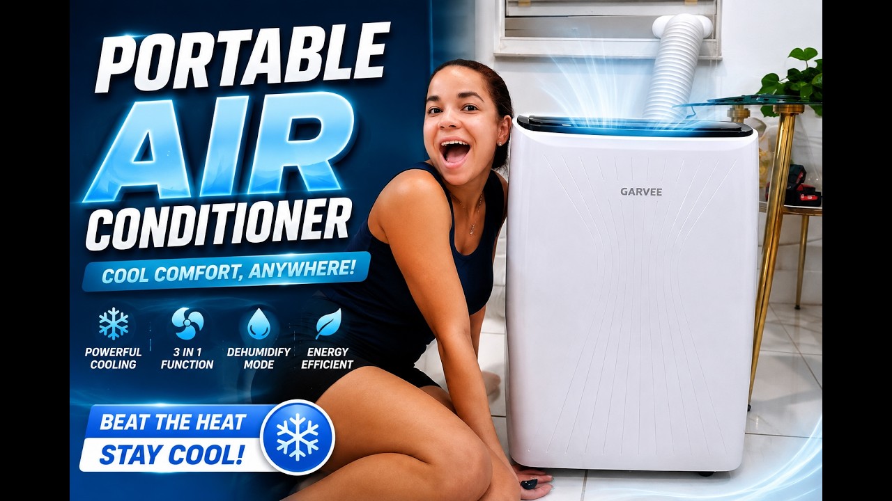 GarveeTech 8000 BTU Portable Air Conditioner Review