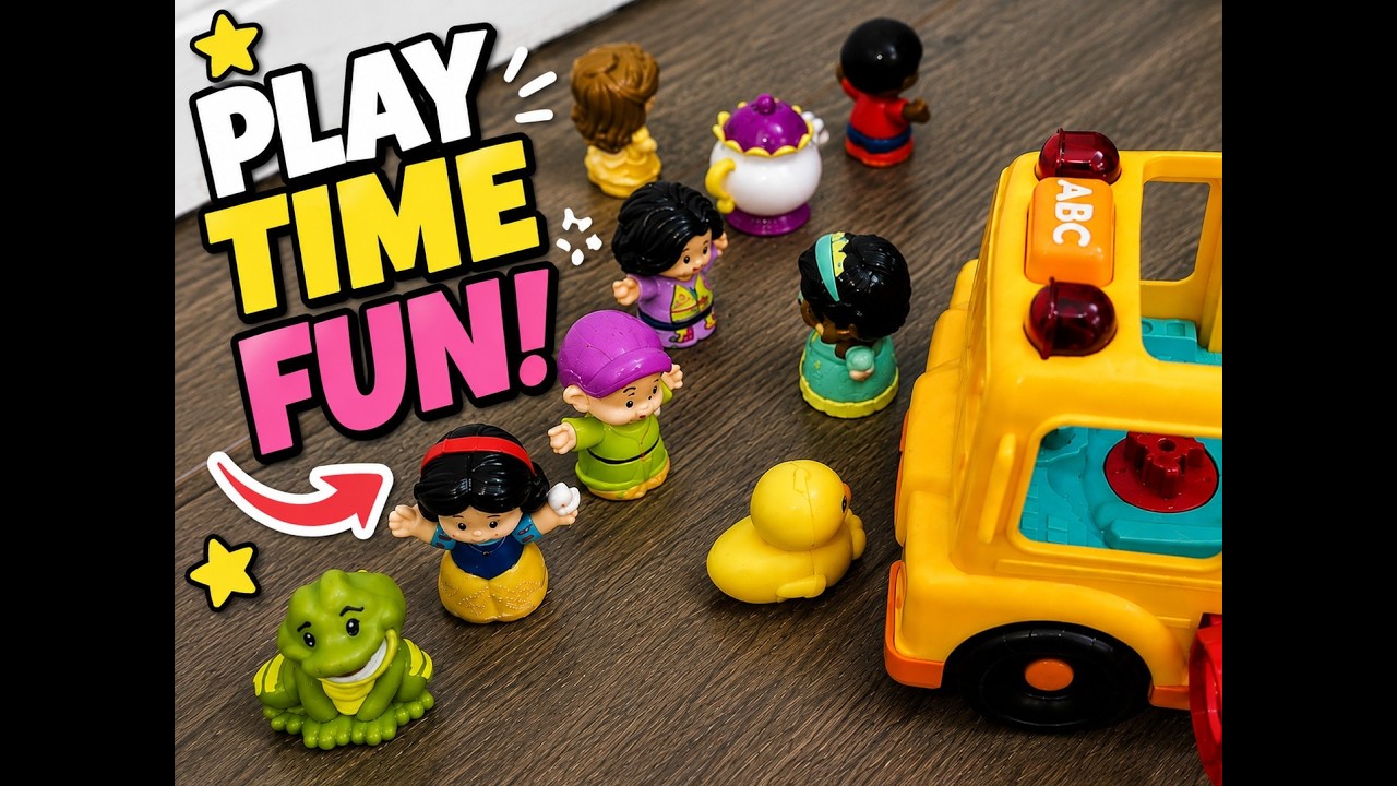 Fisher-Price Little People School Bus Toddler Toy Review