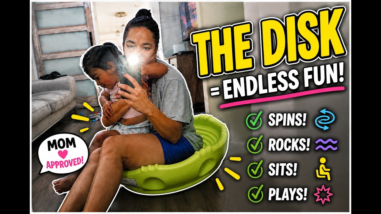 Simplay3 Two Sided Rock Around Wobble Disk and Climbing: Fits Kids and Adults