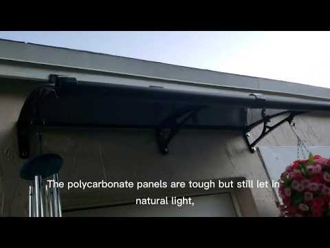 Window Door Patio Awning Door Awnings Exterior Rain and Snow Review